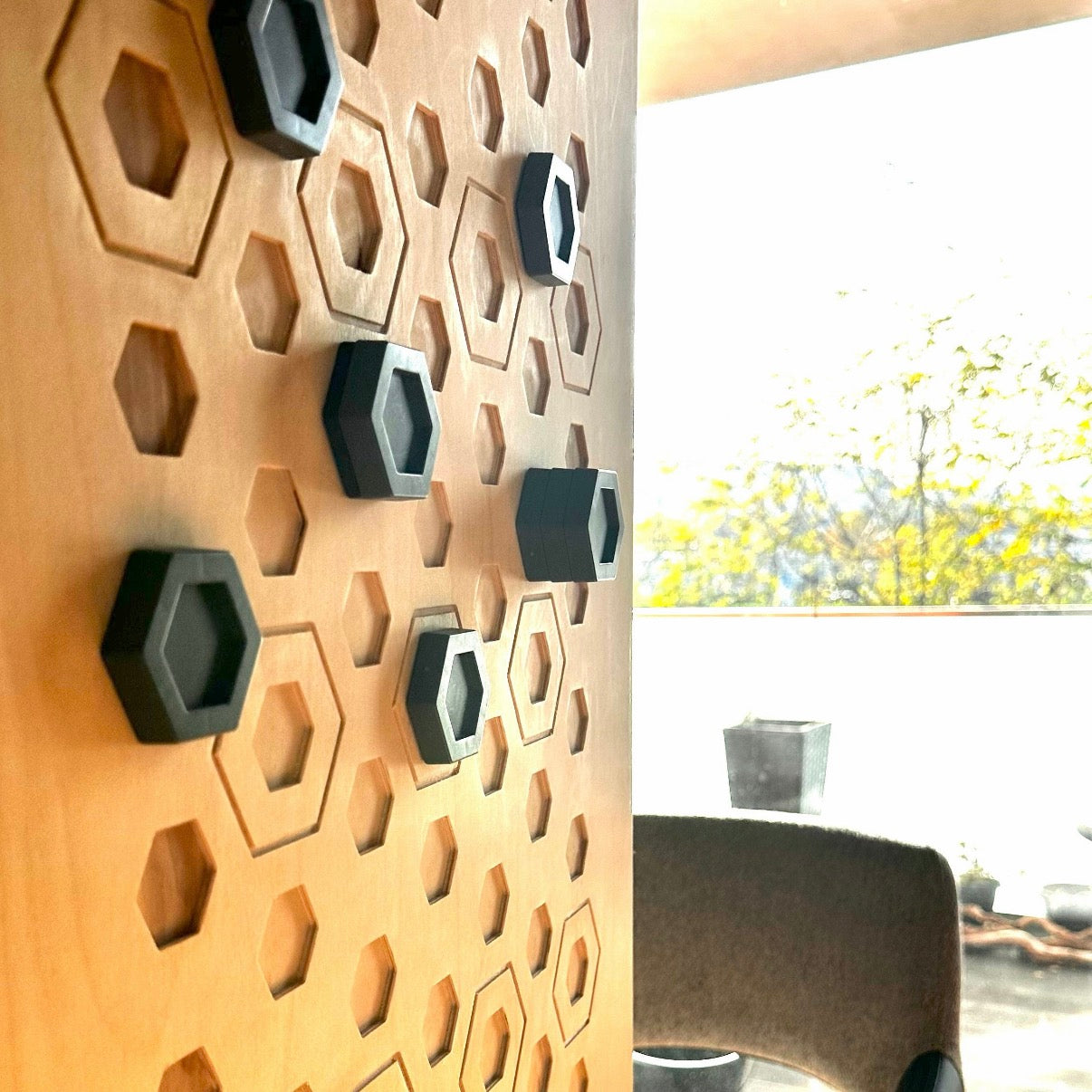 Bodenplatte aus Holz kompatibel mit Gravitrax Murmelbahn