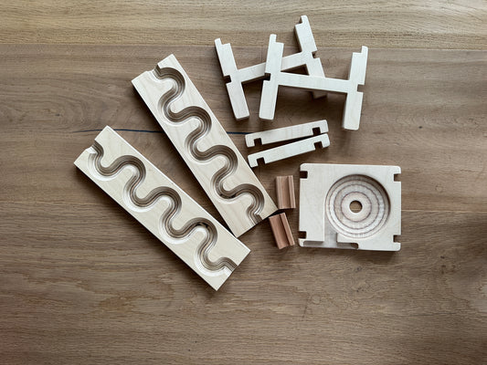 Trichter-Erweiterungsset für Murmelbahn Basic Set