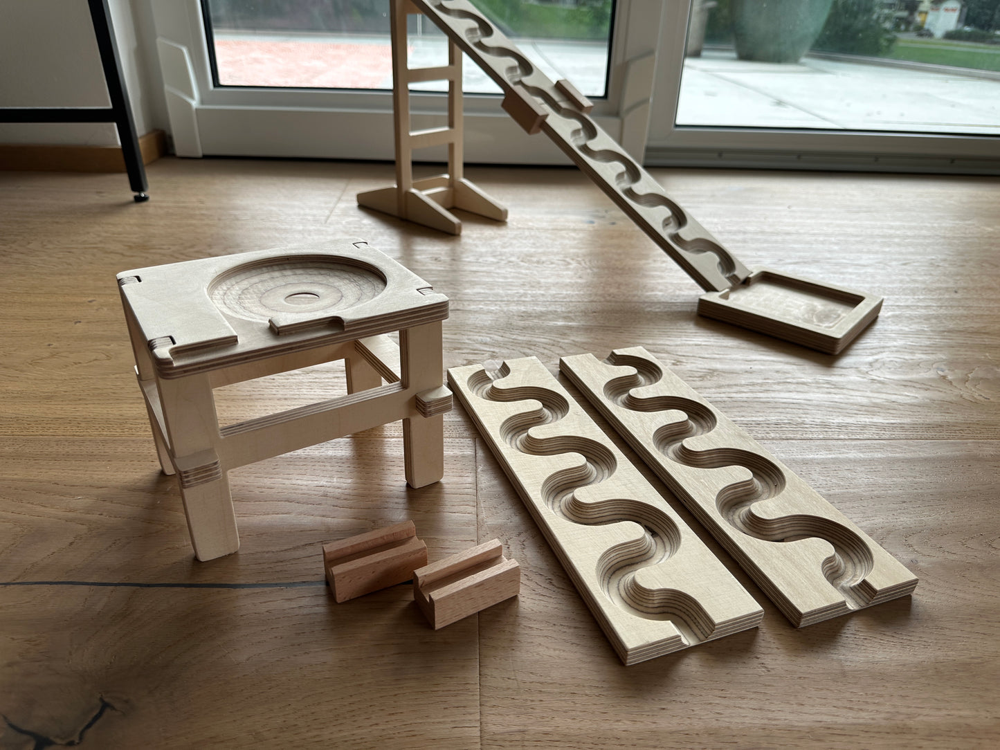 Trichter-Erweiterungsset für Murmelbahn Basic Set