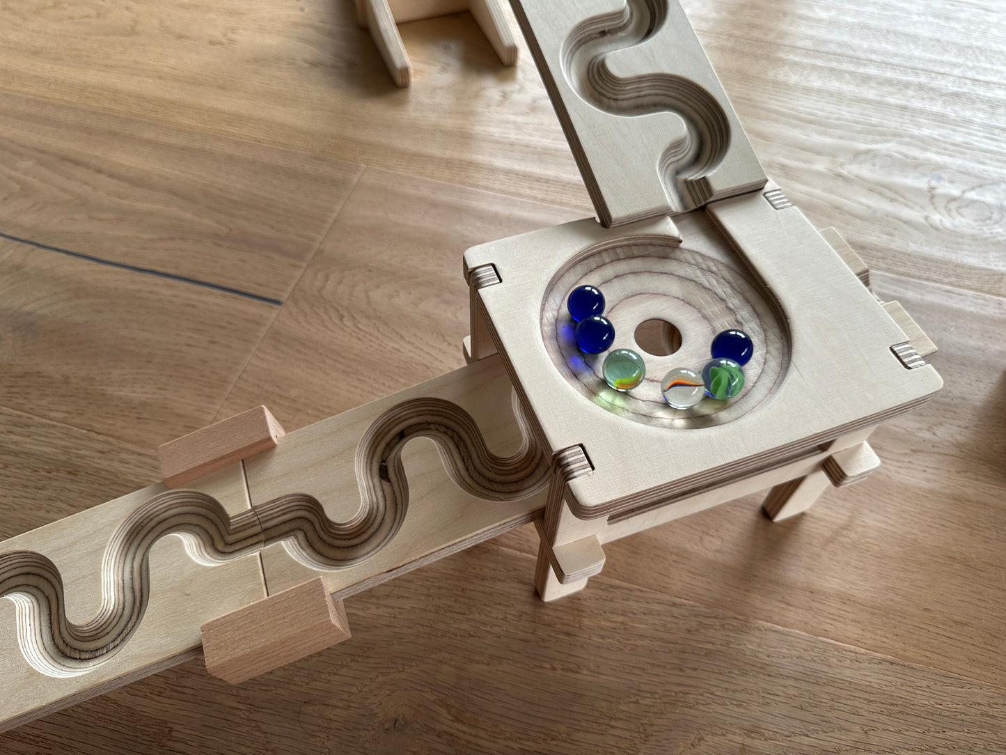 Trichter-Erweiterungsset für Murmelbahn Basic Set
