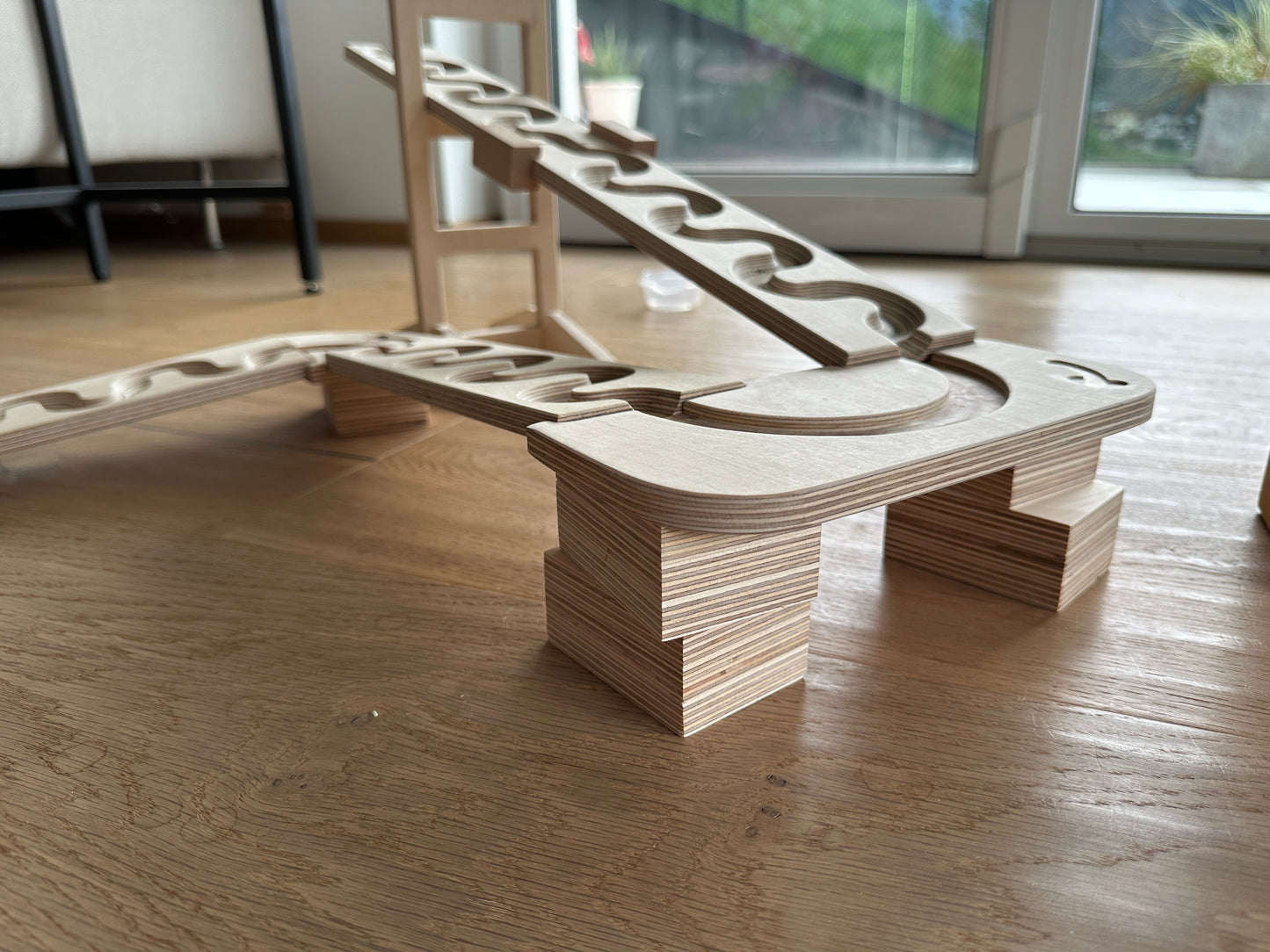 Kurven-Set klein Erweiterung für Murmelbahn Basic Set