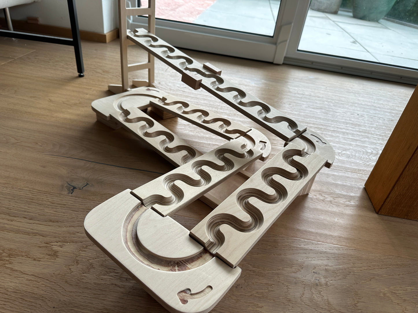 Kurven-Set groß - Erweiterung für Murmelbahn Basic Set