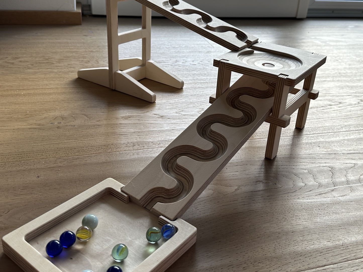 Trichter für Murmelbahn