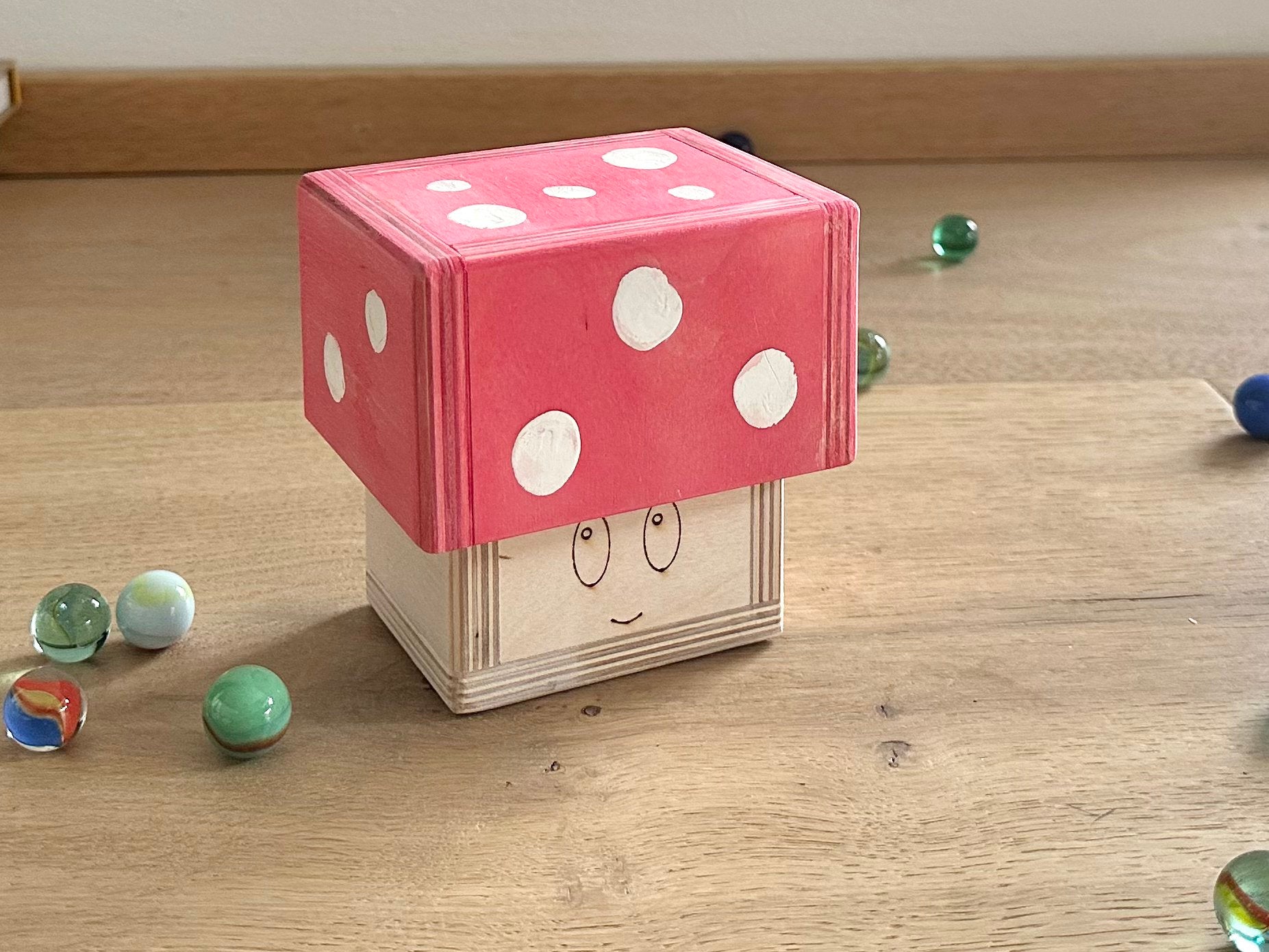 Murmeln-Aufbewahrungsbox – Marble Run House
