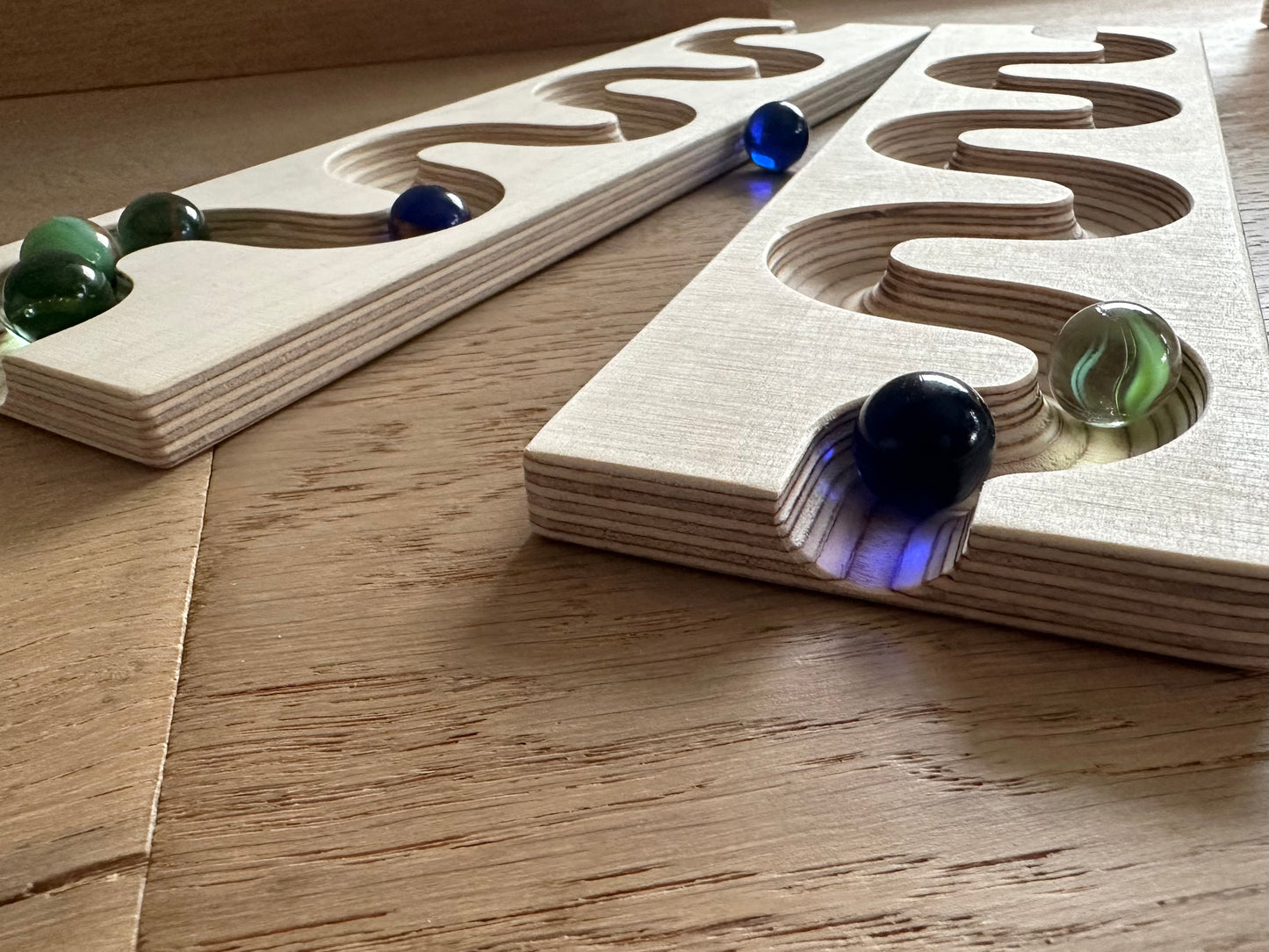 2 Murmelbahn Platten Set