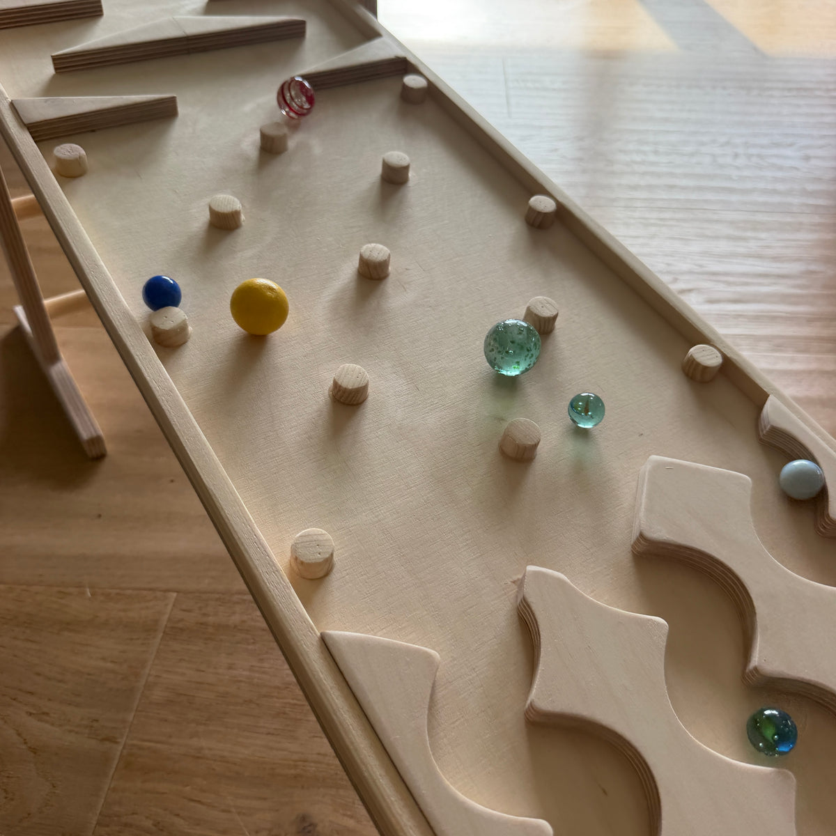 1-Meter Murmelbahn-System – für Kitas, Hotels & Spielräume
