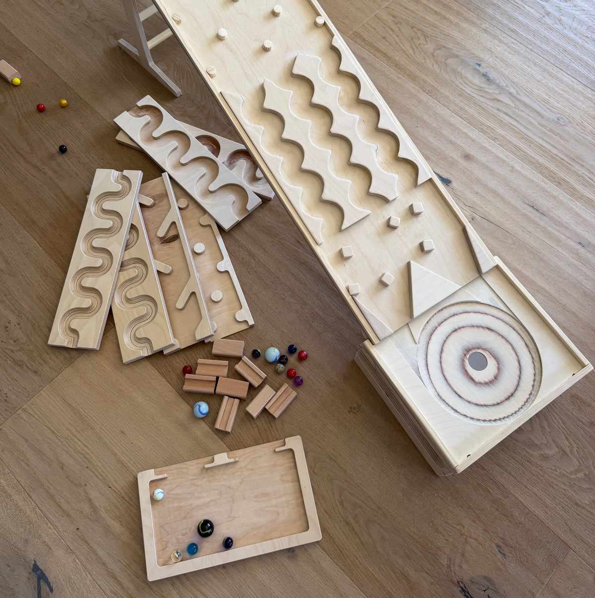 1-Meter Murmelbahn-System – für Kitas, Hotels & Spielräume