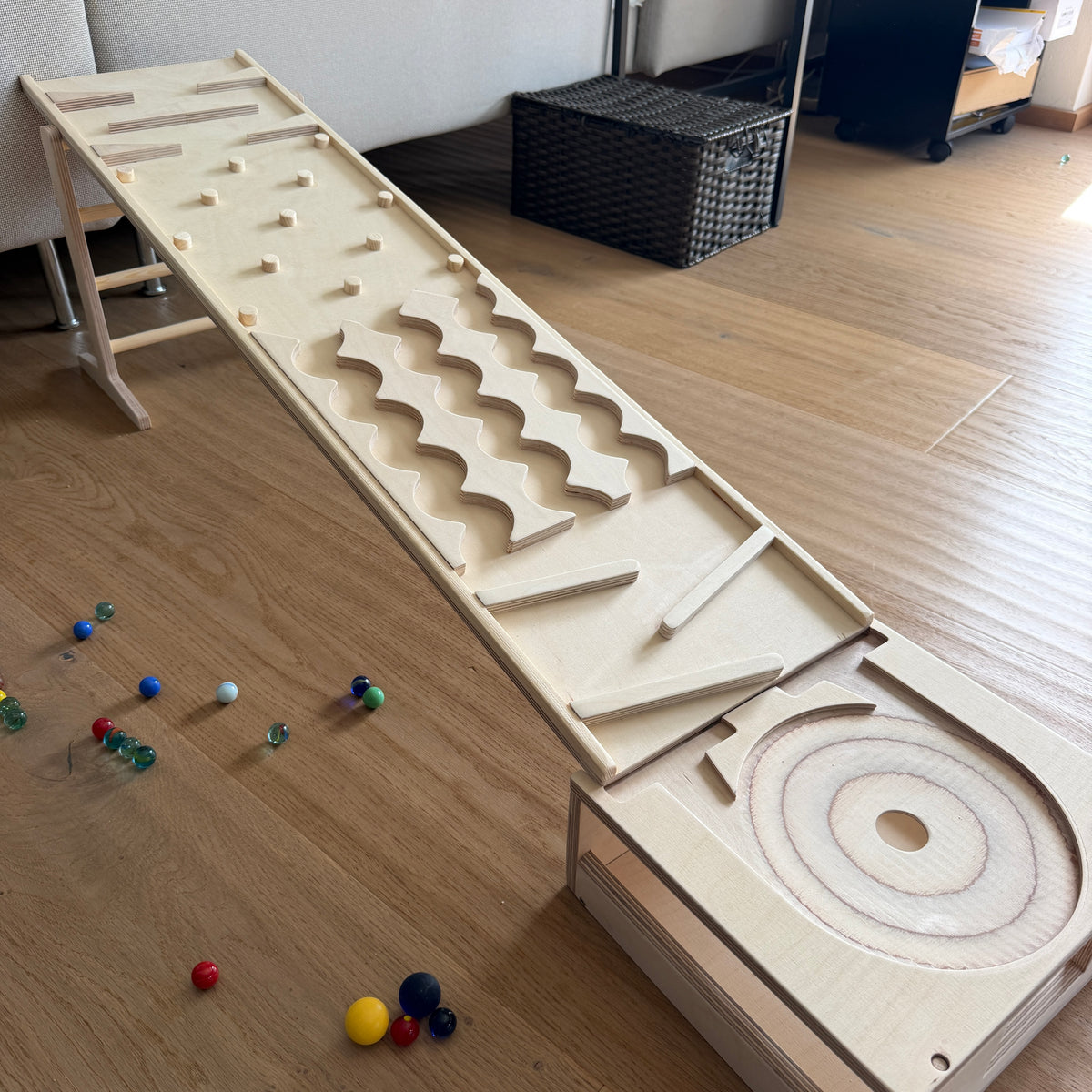 1-Meter Murmelbahn-System – für Kitas, Hotels & Spielräume