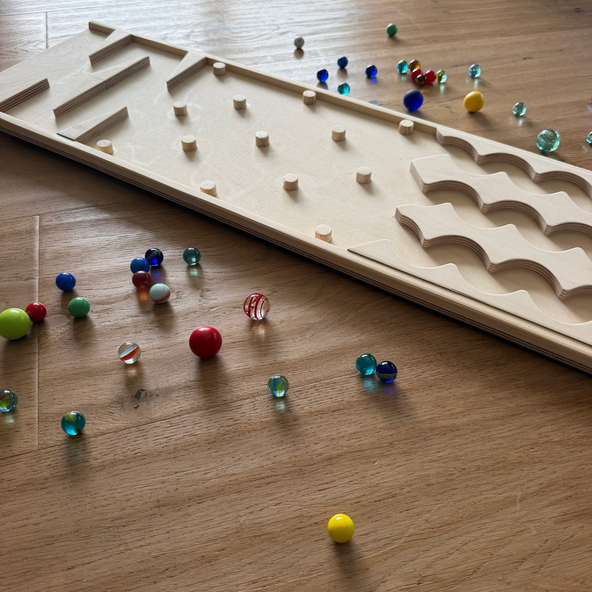 1-Meter Murmelbahn-System – für Kitas, Hotels & Spielräume