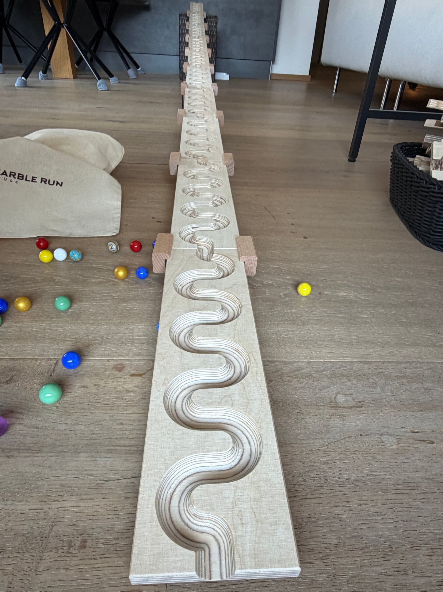 Schlängelbahn-Set 3,4 Meter Kreativität