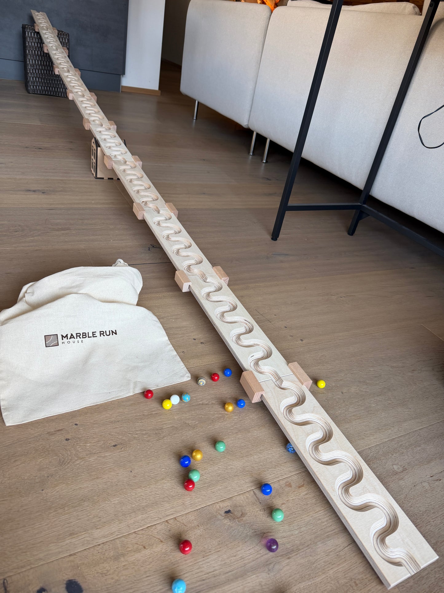 Schlängelbahn-Set 3,4 Meter Kreativität