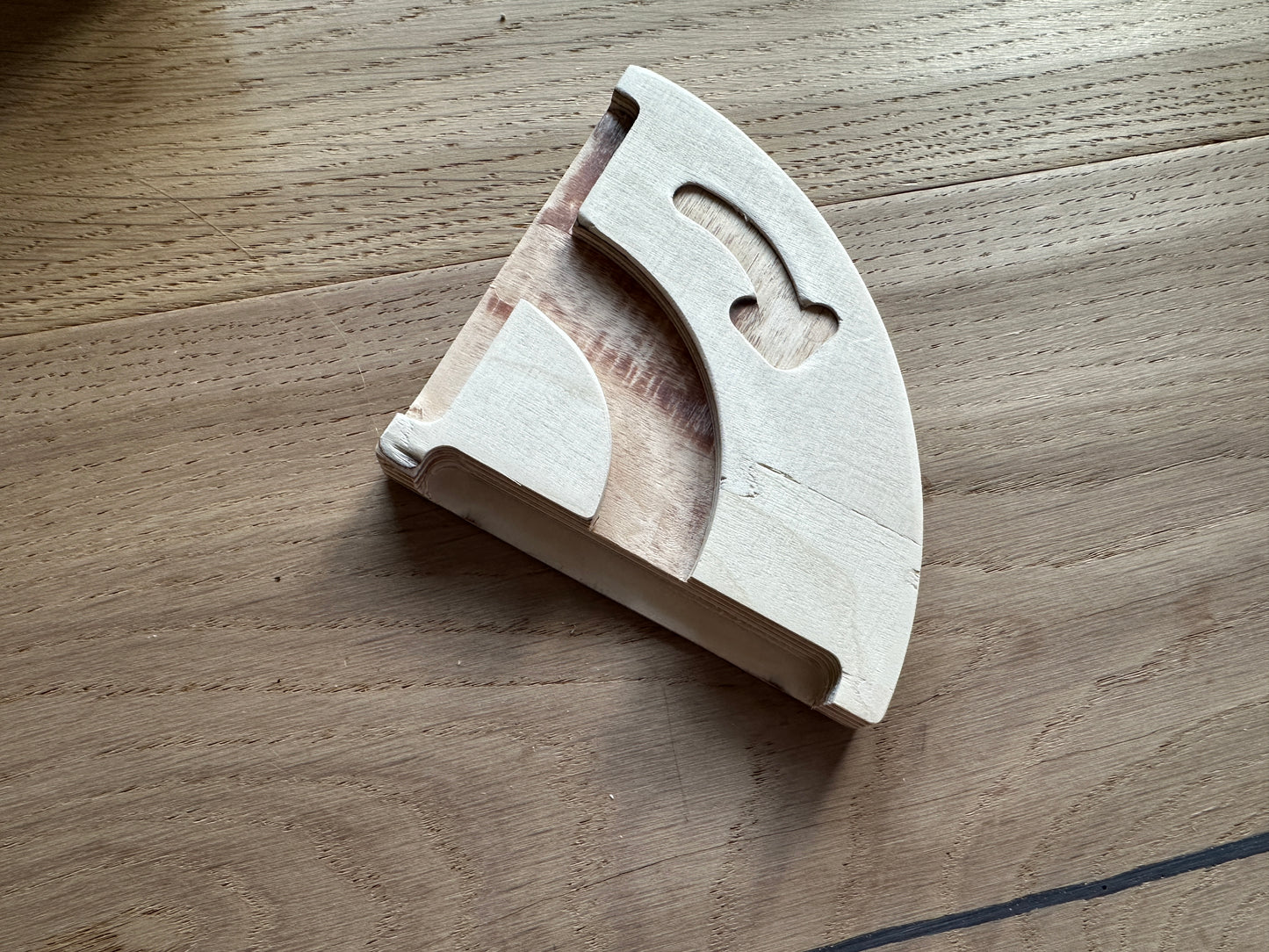 Holzkurve für Murmelbahn – Handgefertigte Erweiterung, Kugelbahn Zubehör, Holzspielzeug, nachhaltiges Murmelspiel, Bahn Kurve