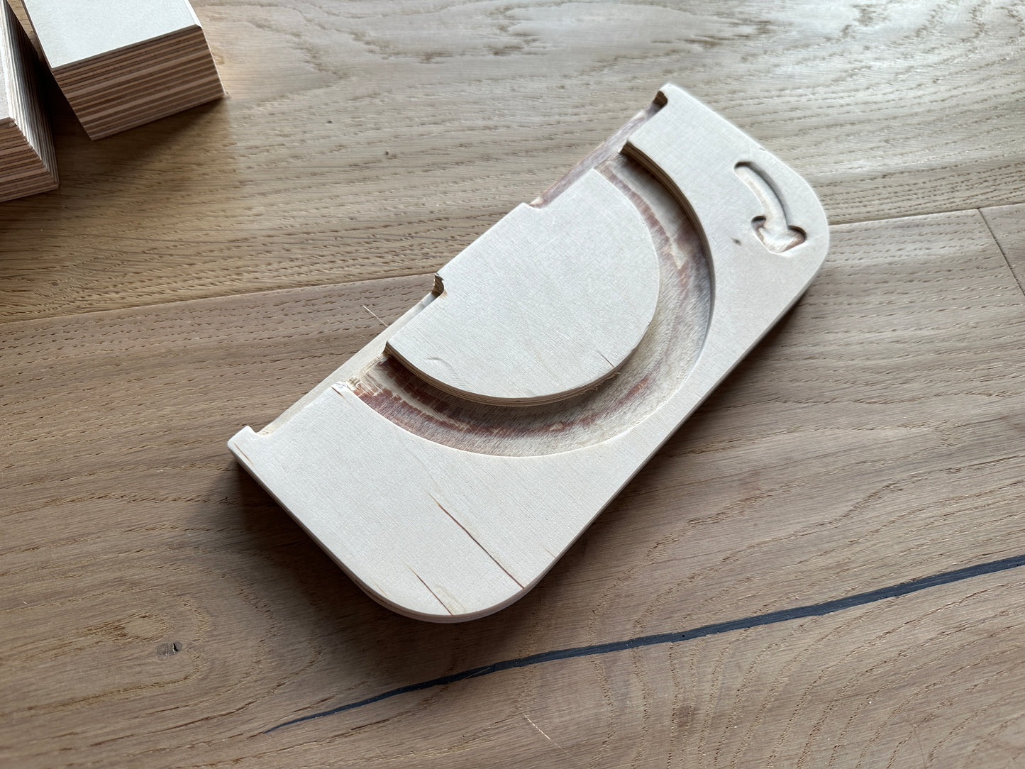 Holzkurve für Murmelbahn – Handgefertigte Erweiterung, Kugelbahn Zubehör, Holzspielzeug, nachhaltiges Murmelspiel, Bahn Kurve