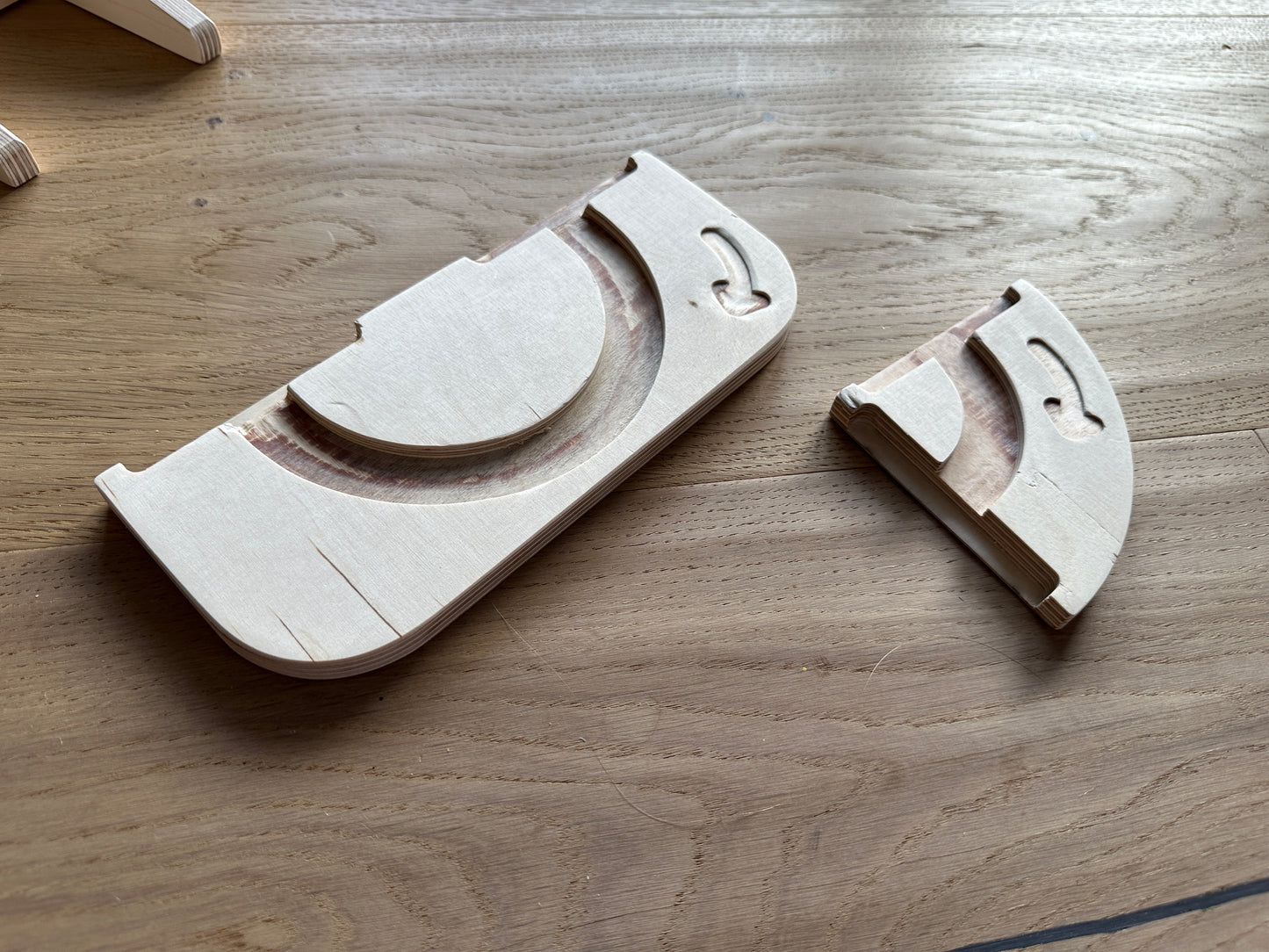 Holzkurve für Murmelbahn – Handgefertigte Erweiterung, Kugelbahn Zubehör, Holzspielzeug, nachhaltiges Murmelspiel, Bahn Kurve