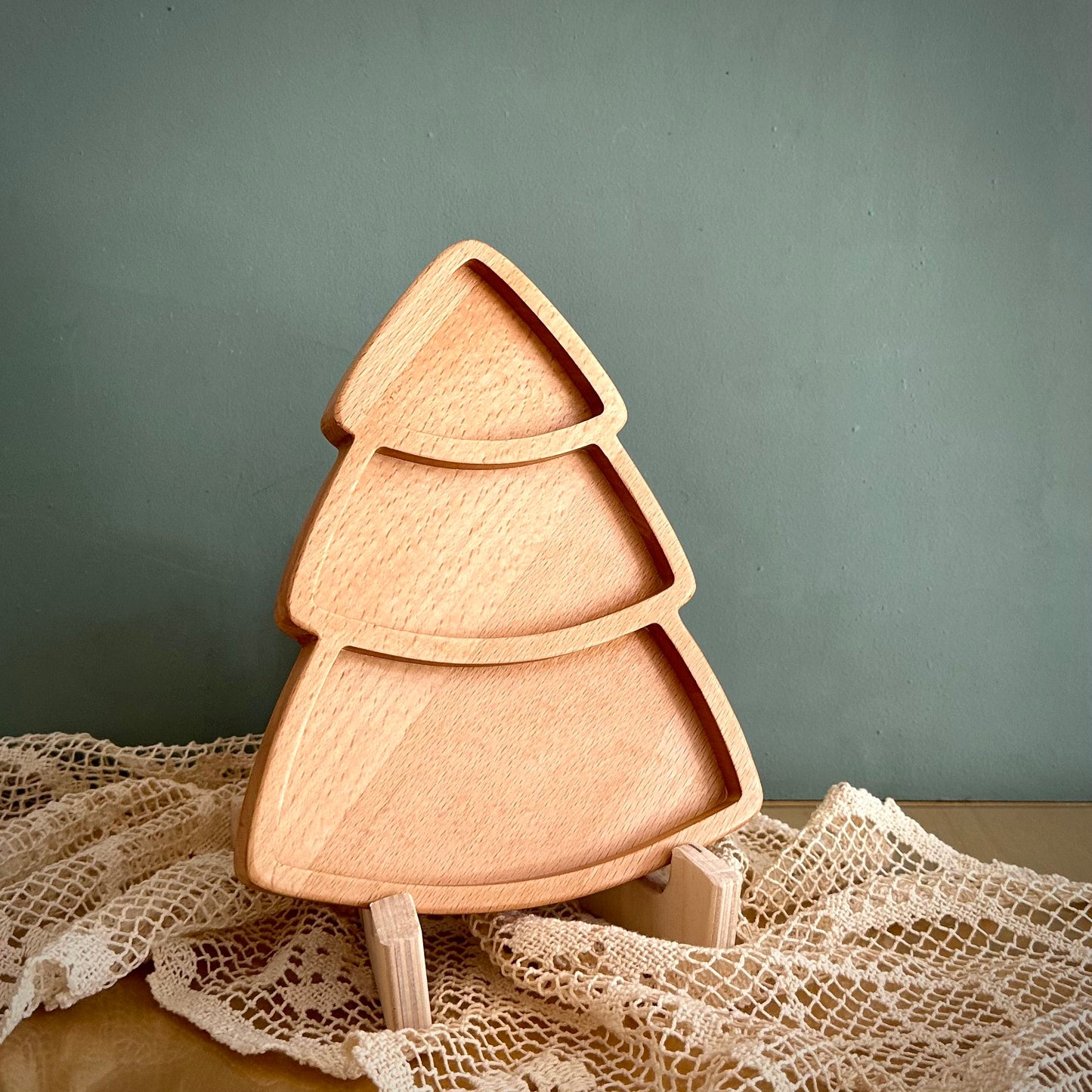 Tannenbaum Kinder Servierteller