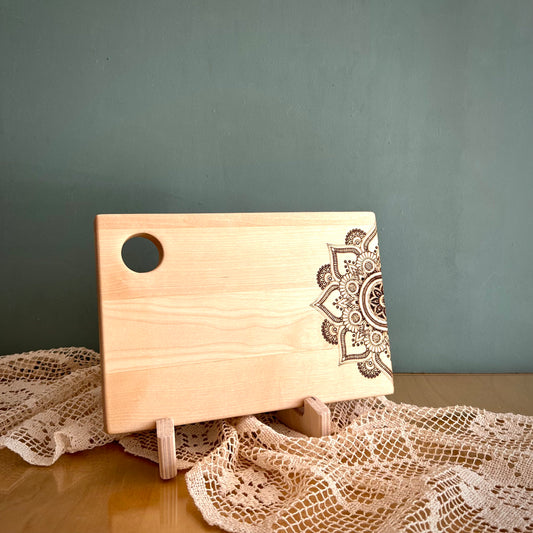 Mandala Frühstücksbrett