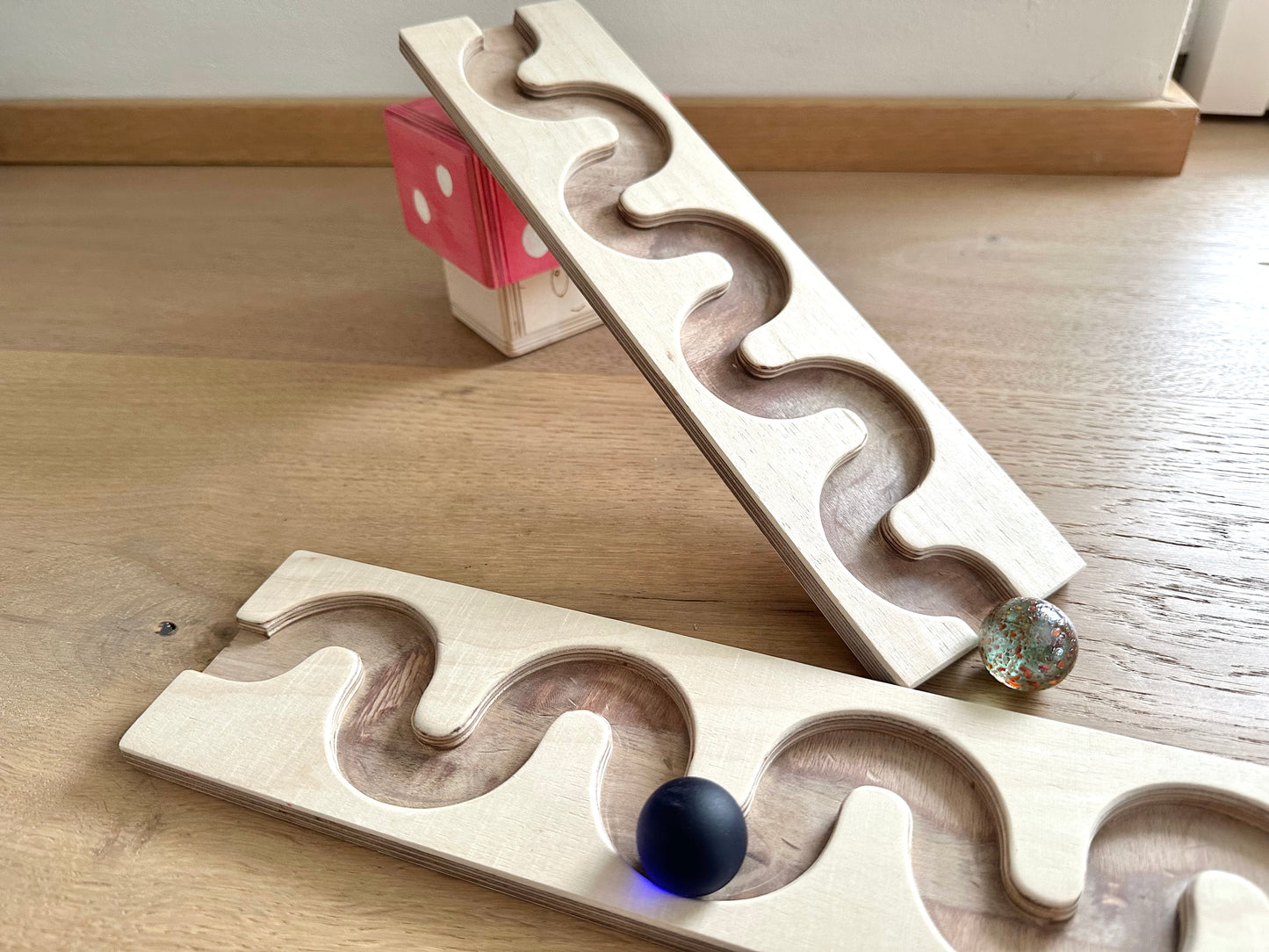 Murmelbahn Platten für große 25mm Kugeln