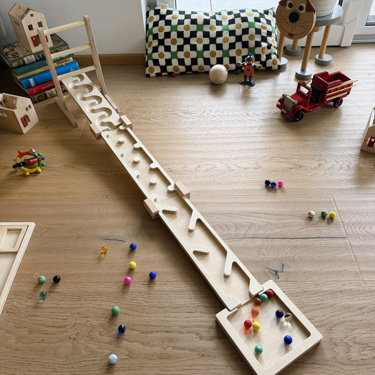 3 Platten Kombi - Murmelbahn-Set