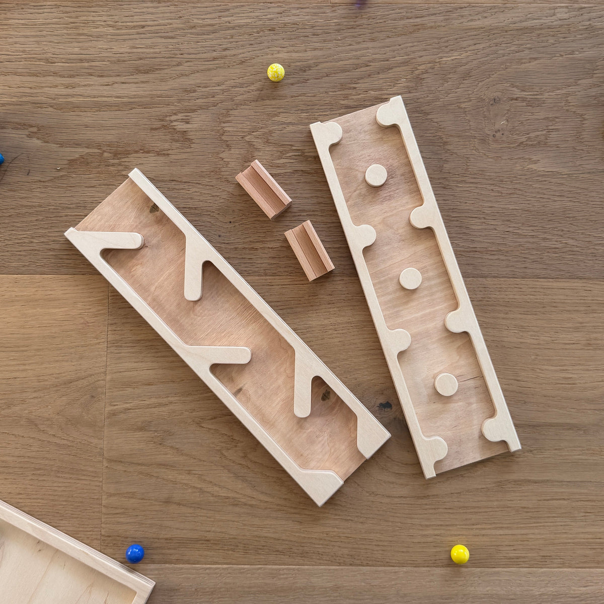 2 Marble Run Plate Set