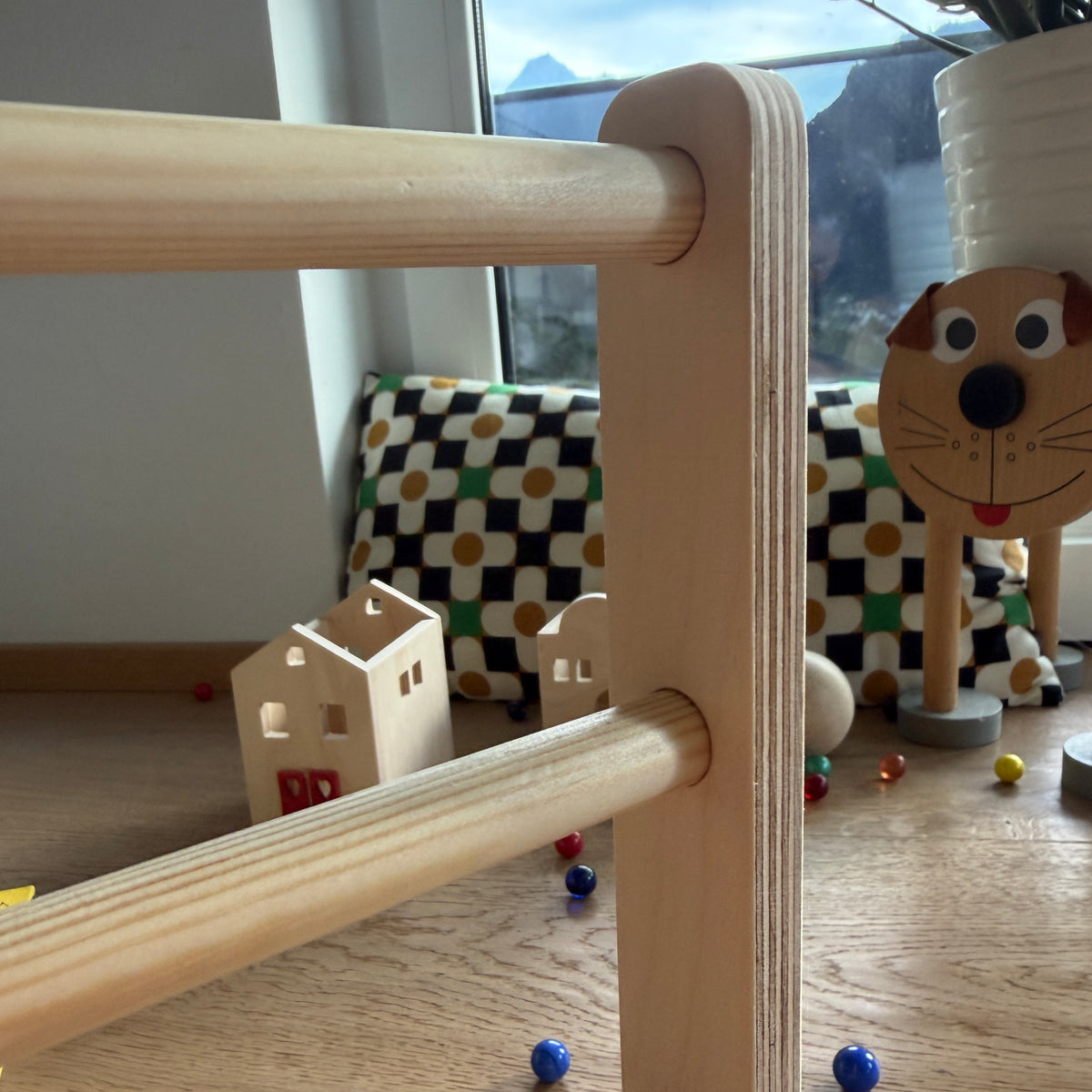 Leiter für deine Murmelbahn